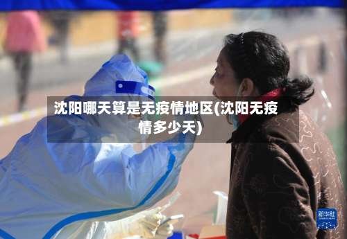 沈阳哪天算是无疫情地区(沈阳无疫情多少天)-第2张图片