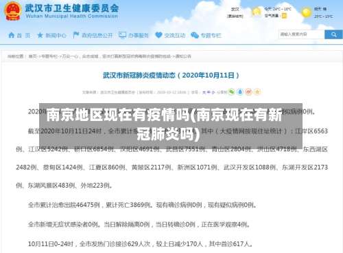 南京地区现在有疫情吗(南京现在有新冠肺炎吗)-第1张图片