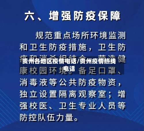 贵州各地区疫情电话/贵州疫情热线电话-第2张图片