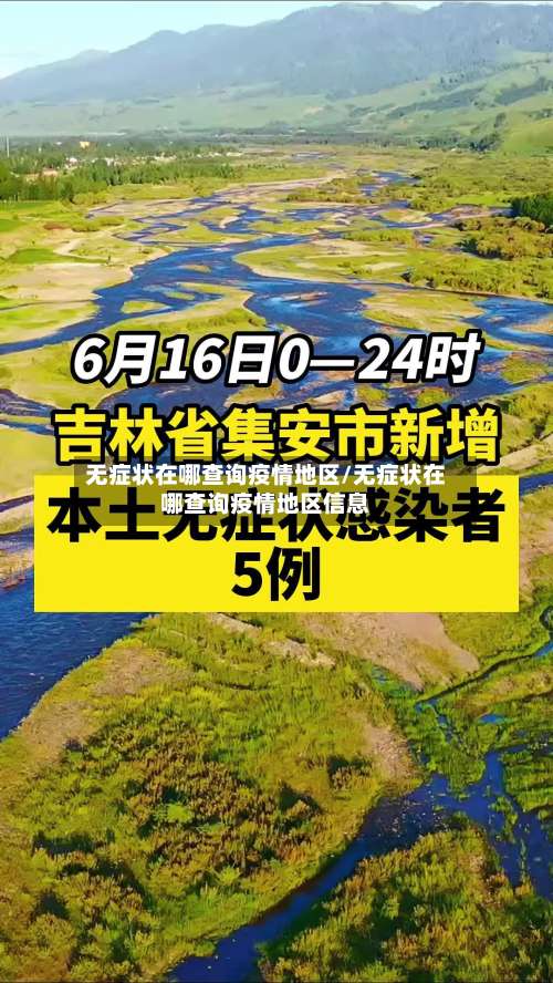 无症状在哪查询疫情地区/无症状在哪查询疫情地区信息-第3张图片