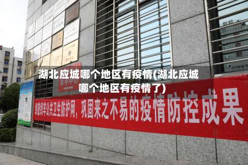 湖北应城哪个地区有疫情(湖北应城哪个地区有疫情了)-第1张图片