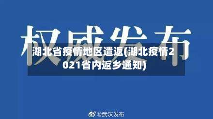 湖北省疫情地区遣返(湖北疫情2021省内返乡通知)-第2张图片