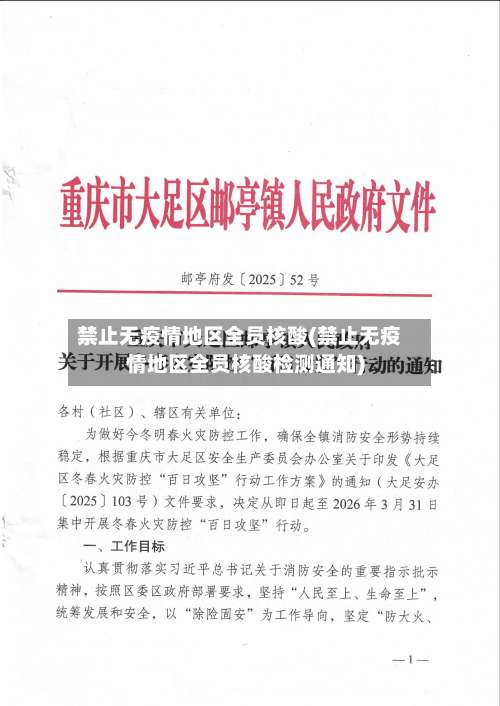 禁止无疫情地区全员核酸(禁止无疫情地区全员核酸检测通知)-第2张图片