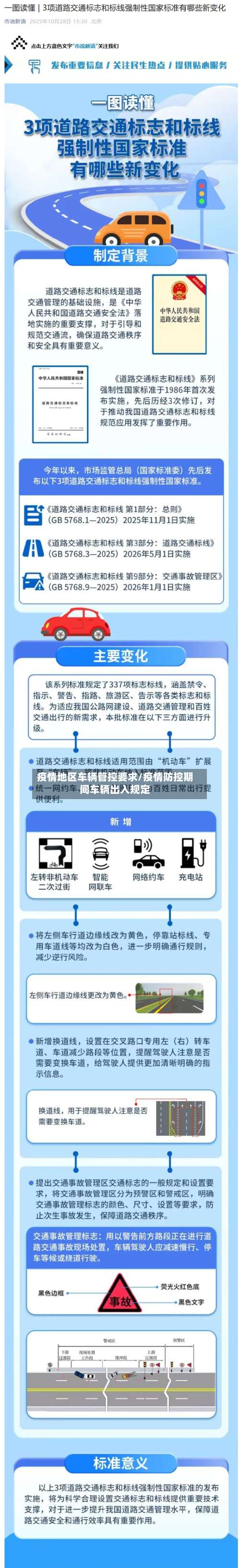 疫情地区车辆管控要求/疫情防控期间车辆出入规定-第2张图片