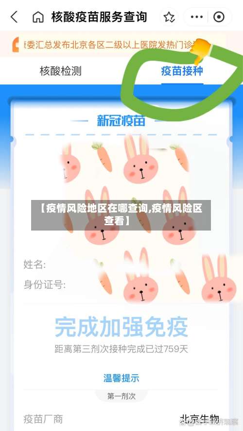 【疫情风险地区在哪查询,疫情风险区查看】-第2张图片