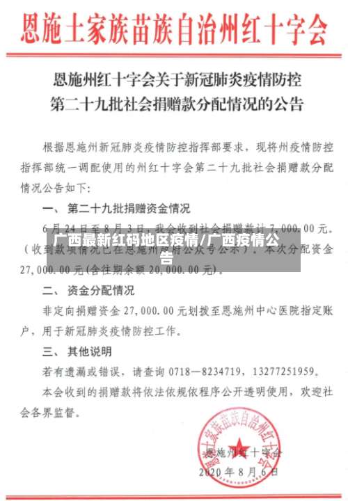 广西最新红码地区疫情/广西疫情公告-第2张图片