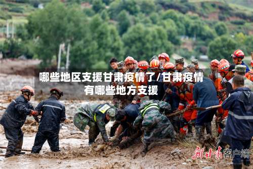 哪些地区支援甘肃疫情了/甘肃疫情有哪些地方支援-第1张图片