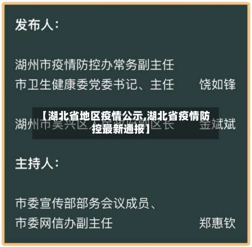 【湖北省地区疫情公示,湖北省疫情防控最新通报】-第3张图片