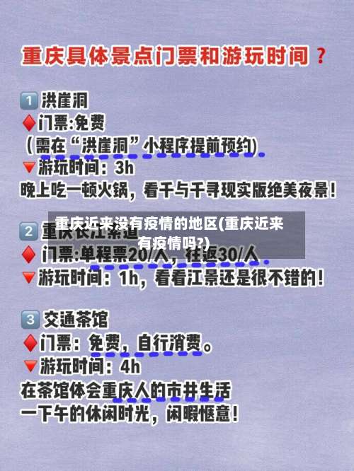 重庆近来没有疫情的地区(重庆近来有疫情吗?)-第1张图片