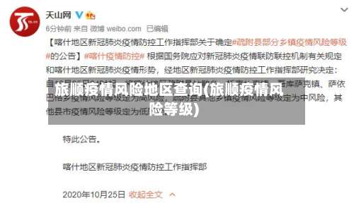 旅顺疫情风险地区查询(旅顺疫情风险等级)-第2张图片