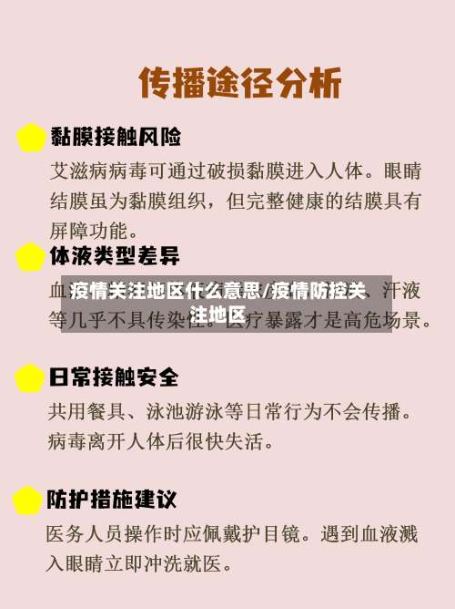 疫情关注地区什么意思/疫情防控关注地区-第2张图片