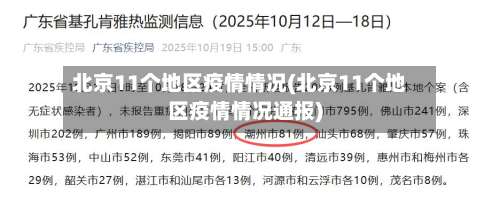 北京11个地区疫情情况(北京11个地区疫情情况通报)-第2张图片