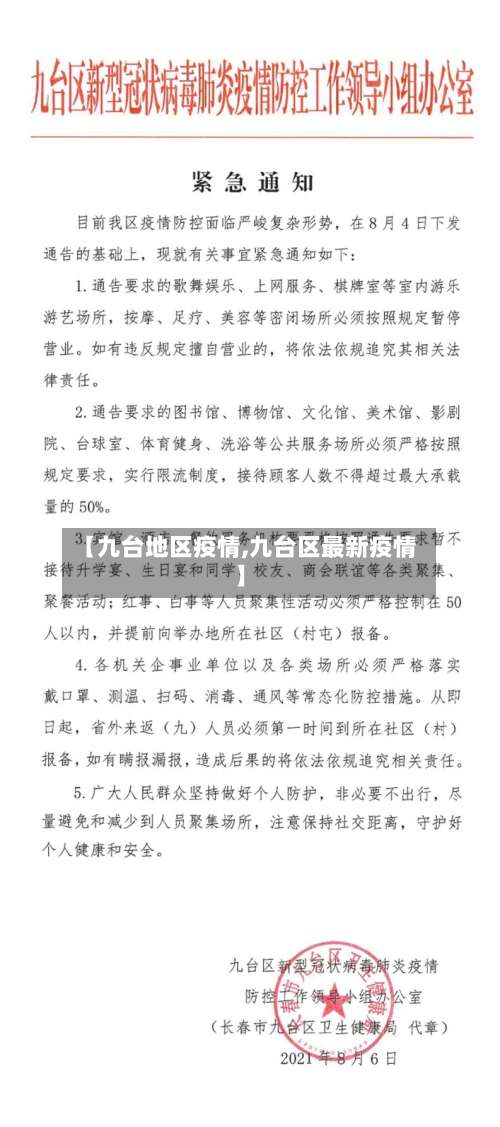 【九台地区疫情,九台区最新疫情】-第2张图片