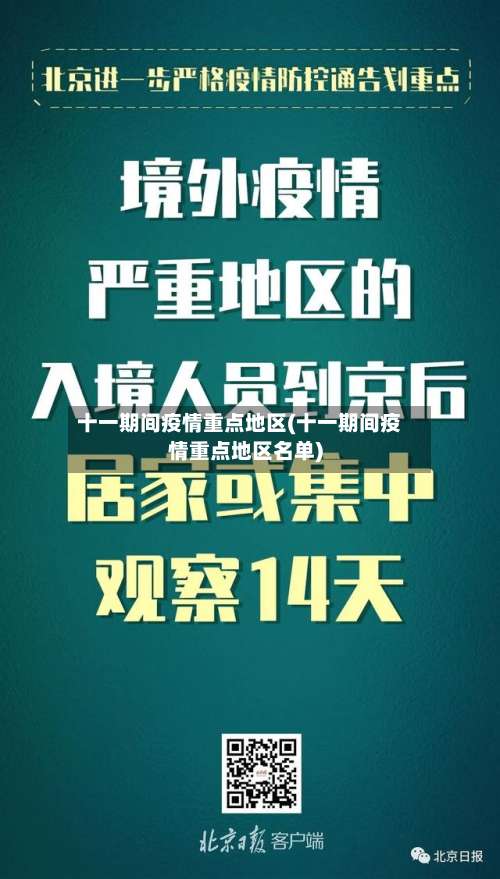十一期间疫情重点地区(十一期间疫情重点地区名单)-第1张图片