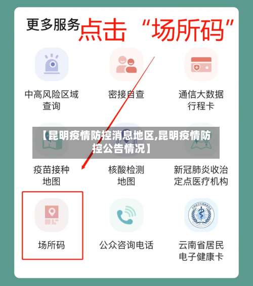 【昆明疫情防控消息地区,昆明疫情防控公告情况】-第1张图片