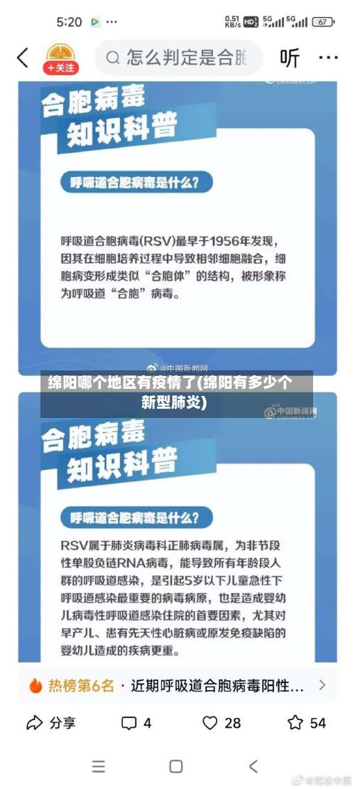 绵阳哪个地区有疫情了(绵阳有多少个新型肺炎)-第1张图片