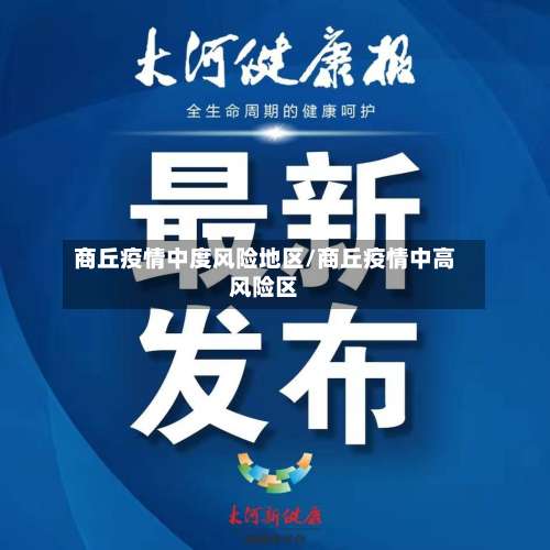 商丘疫情中度风险地区/商丘疫情中高风险区-第3张图片