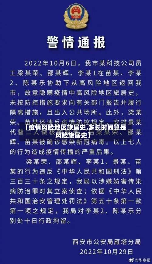 【疫情风险地区旅居史,多长时间算是风险旅居史】-第2张图片