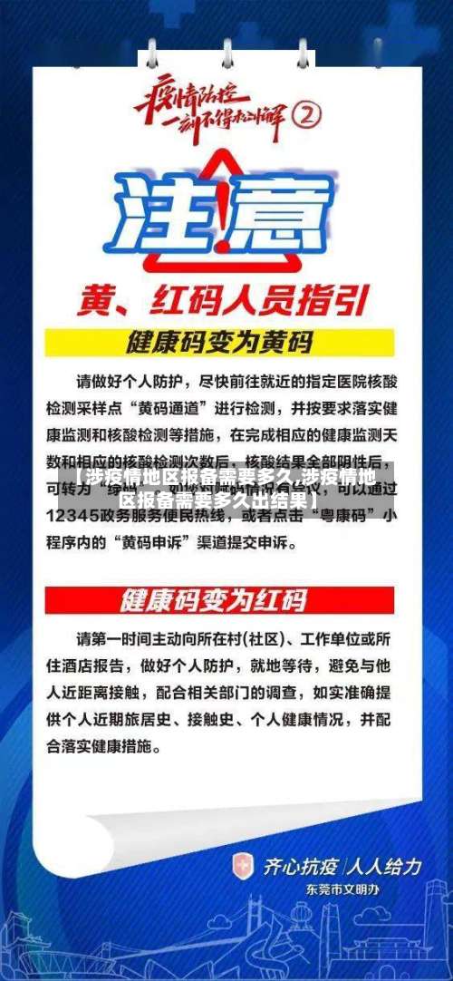 【涉疫情地区报备需要多久,涉疫情地区报备需要多久出结果】-第2张图片