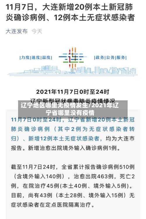 辽宁地区哪里无疫情发生/2021年辽宁省哪里没有疫情-第3张图片