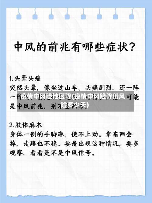 疫情中风险地区降(疫情中风险降低风险多少天)-第2张图片
