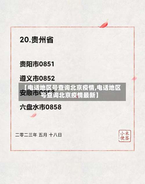 【电话地区号查询北京疫情,电话地区号查询北京疫情最新】-第1张图片