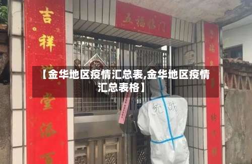 【金华地区疫情汇总表,金华地区疫情汇总表格】-第2张图片