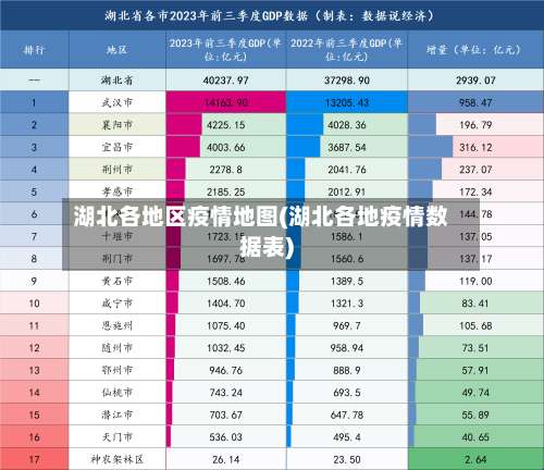 湖北各地区疫情地图(湖北各地疫情数据表)-第3张图片