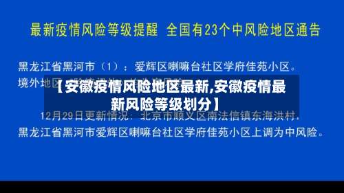 【安徽疫情风险地区最新,安徽疫情最新风险等级划分】-第2张图片