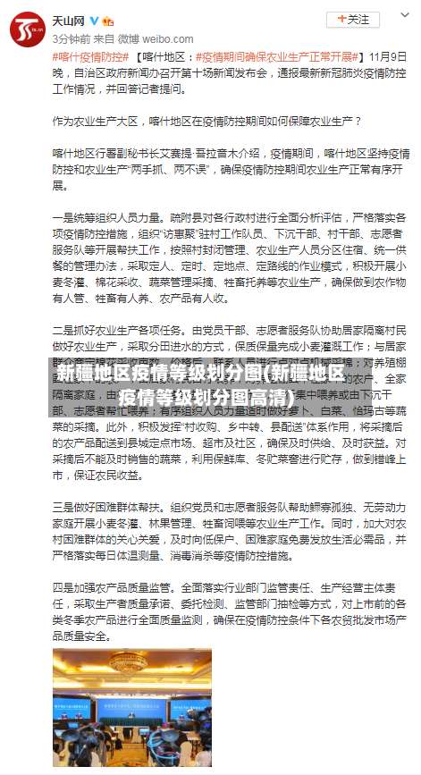 新疆地区疫情等级划分图(新疆地区疫情等级划分图高清)-第2张图片