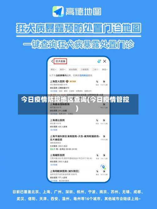 今日疫情防控地区查询(今日疫情管控)-第1张图片