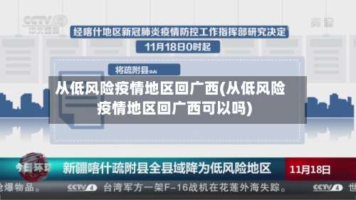 从低风险疫情地区回广西(从低风险疫情地区回广西可以吗)-第2张图片