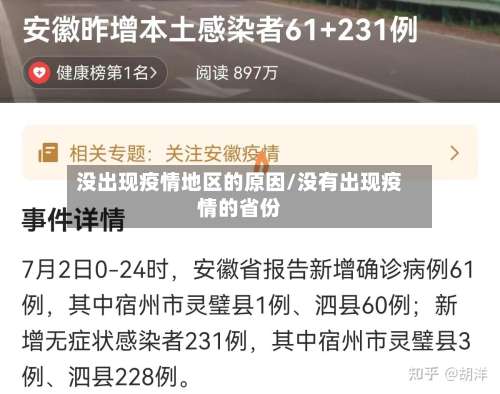 没出现疫情地区的原因/没有出现疫情的省份-第1张图片