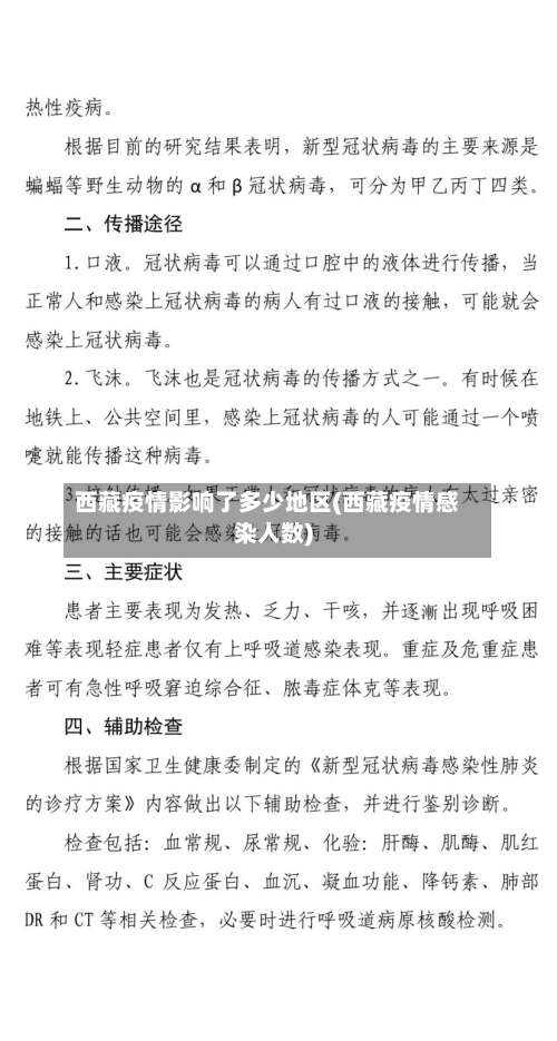 西藏疫情影响了多少地区(西藏疫情感染人数)-第1张图片