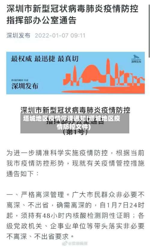 塔城地区疫情停课通知(塔城地区疫情防控文件)-第1张图片