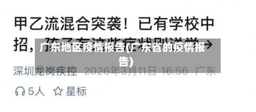 广东地区疫情报告(广东省的疫情报告)-第1张图片