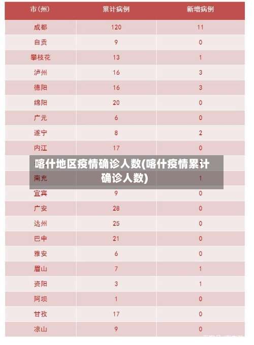 喀什地区疫情确诊人数(喀什疫情累计确诊人数)-第1张图片